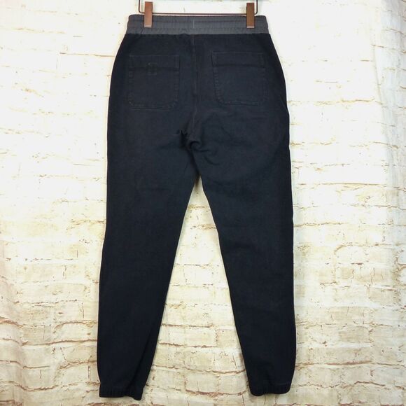 Vuori Joggers Mens S 26x28 Black Balboa Sweatpants Drawstring Performance V406 - Picture 4 of 15